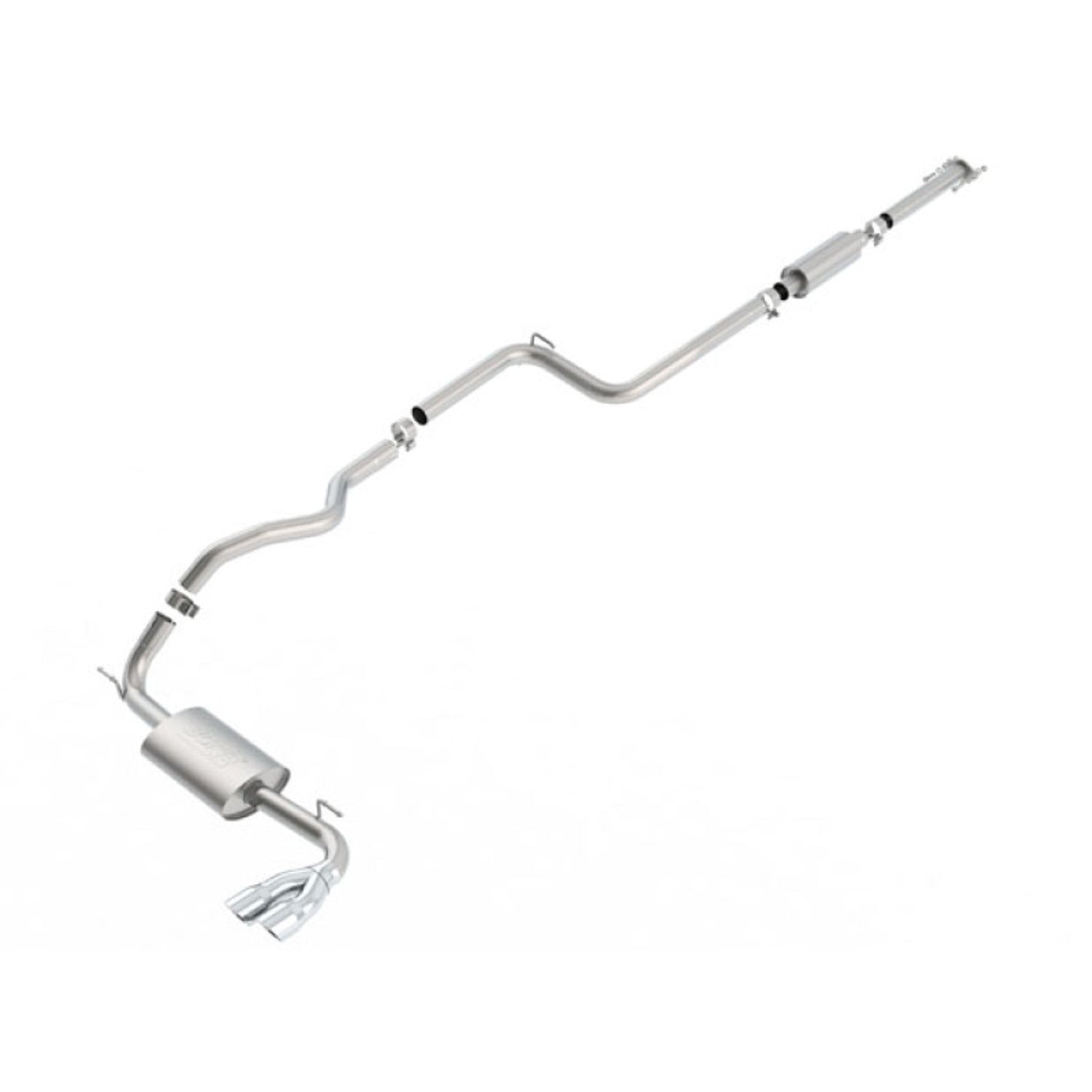 Touring Cat-Back Exhaust System <br> 2012-2018 Ford Focus