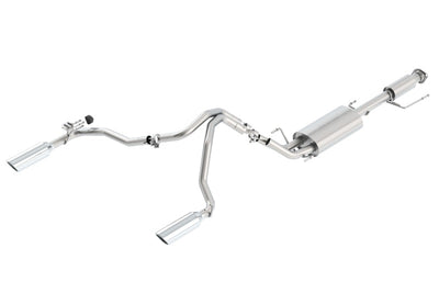 Touring Cat-Back Exhaust System <br> 07-10 Toyota FJ Cruiser 4L V6