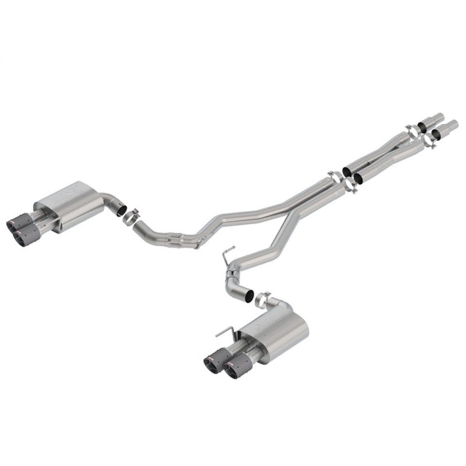 ATAK Cat-Back Exhaust System <br> 18-23 Ford Mustang 5L V8 Coupe