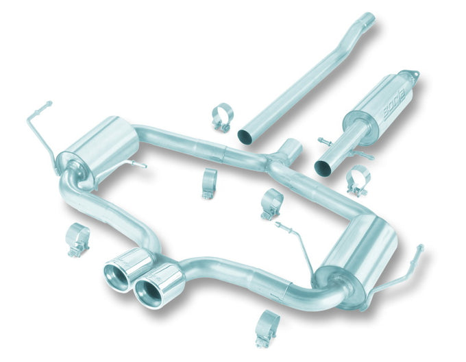 S-Type Cat-Back Exhaust System <br> 04-06 Mini Cooper S 1.6L L4