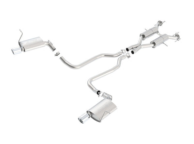 Touring Cat-Back Exhaust System <br> 11-20 Jeep Grand Cherokee 5.7L V8