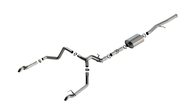 ATAK Cat-Back Exhaust System <br> 22-23 Chevy Silverado 1500 ZR2 6.2L V8