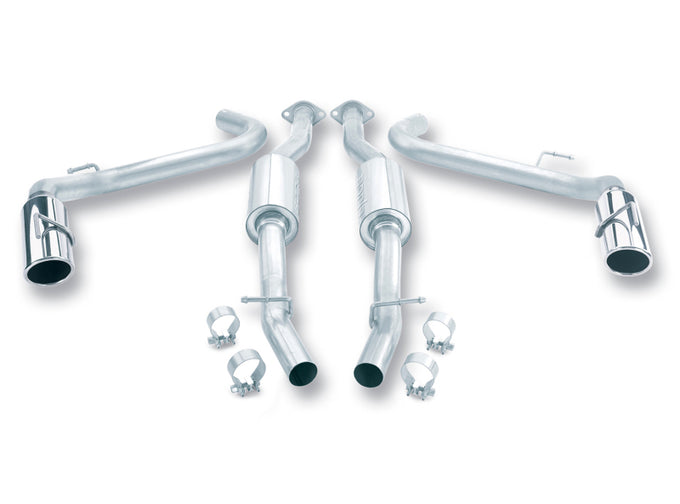 S-Type Cat-Back Exhaust System <br> 1999,2001,03-04 Ford Mustang SVT Cobra 4.6L V8