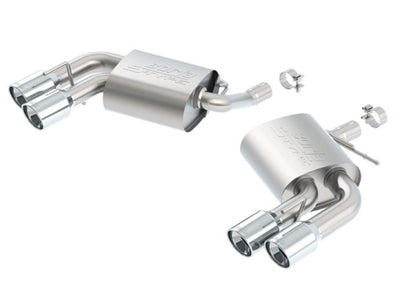 S-Type Axle-Back Exhaust System <br> 16-23 Chevy Camaro LT 3.6L V6