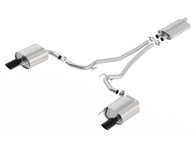 Touring Cat-Back Exhaust System <br> 15-19 Ford Mustang 2.3L