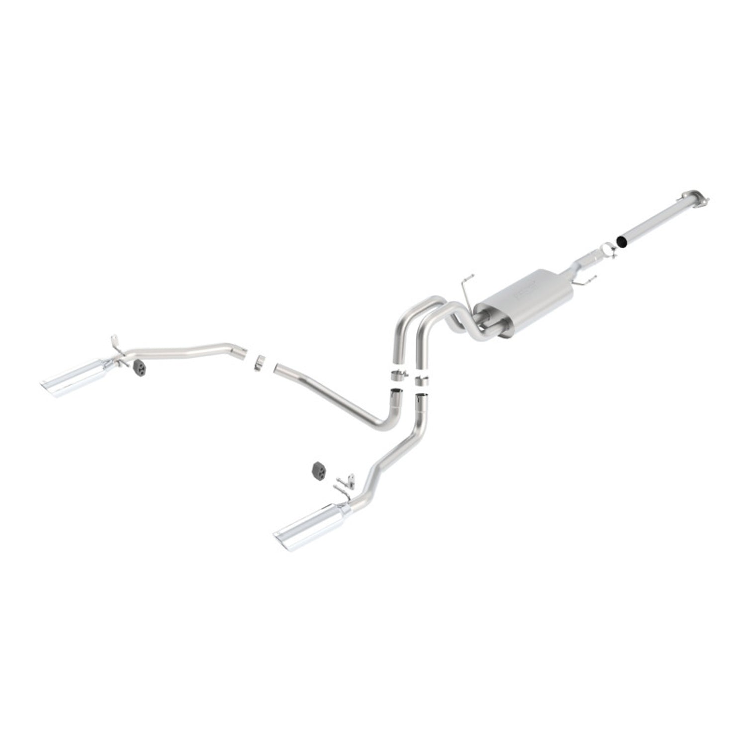 S-Type Cat-Back Exhaust System <br> 11-14 Ford F-150 3.5L V6