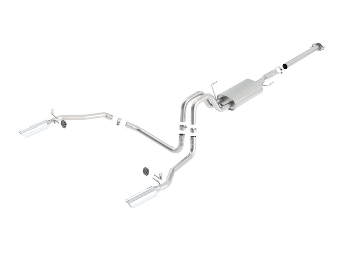S-Type Cat-Back Exhaust System <br> 11-14 Ford F-150 3.5L V6