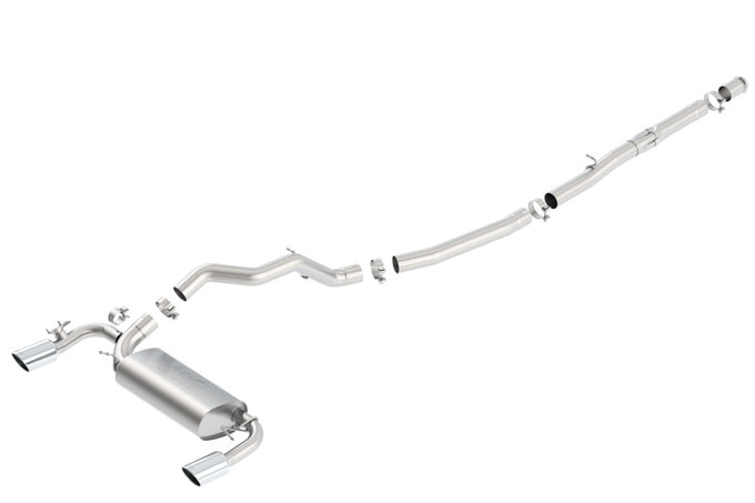 ATAK Cat-Back Exhaust System <br> 16-18 Ford Focus RS With Sound Suppressing Valve