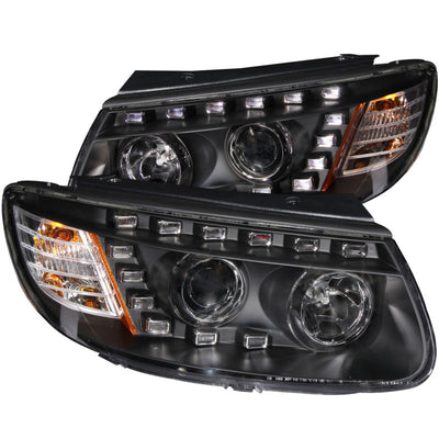 Black LED Projector Headlights <br> 2007 Hyundai Santa Fe