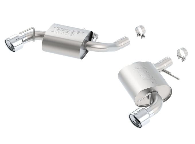 S-Type Axle-Back Exhaust System <br> 16-23 Chevy Camaro SS 6.2L V8