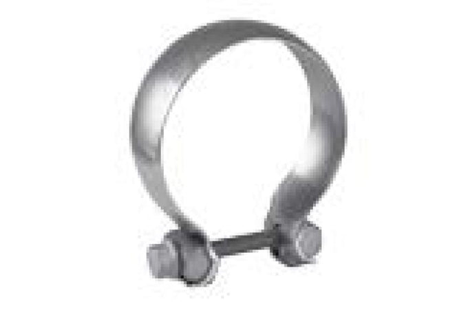 2.75in (70mm) Stainless Steel Half Moon Clamp <br> Universal Fit