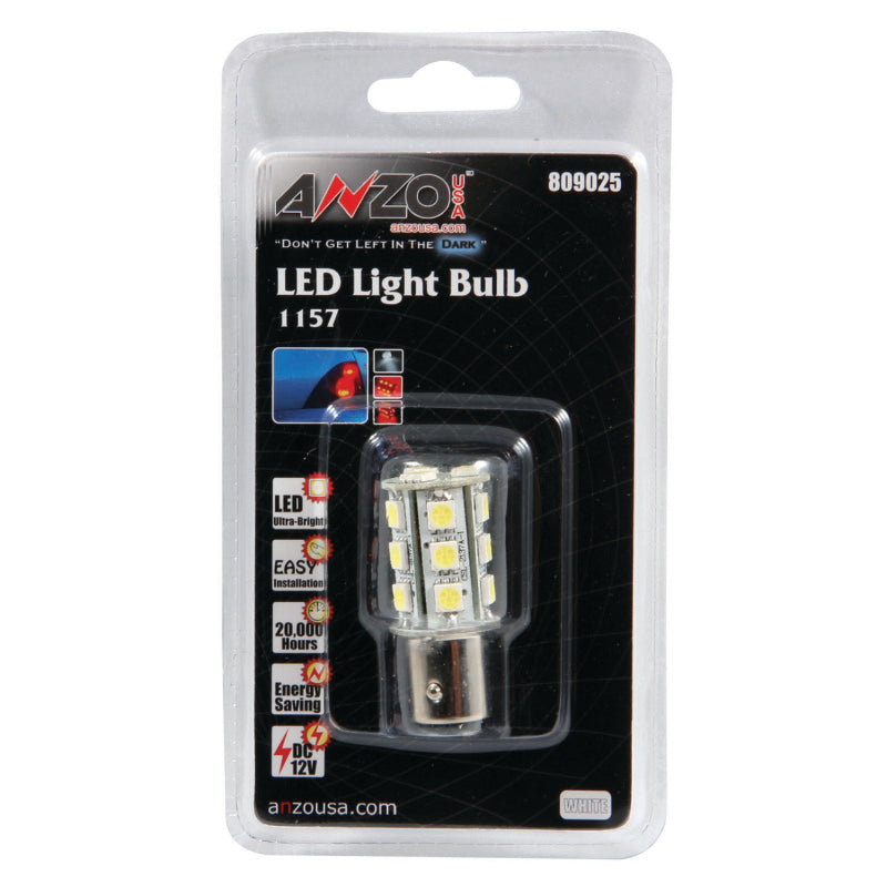 LED 1157 White-18 LEDs 1 3/4in Tall<br> Universal