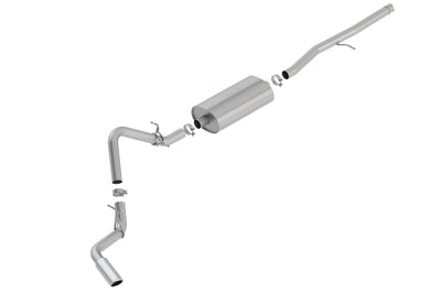 Touring Cat-Back Exhaust System <br> 19-24 Chevrolet Silverado GMC Sierra 1500