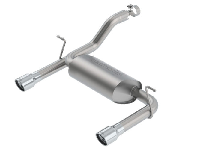 Touring Axle-Back Exhaust System <br> 18-23 Jeep Wrangler 3.6L