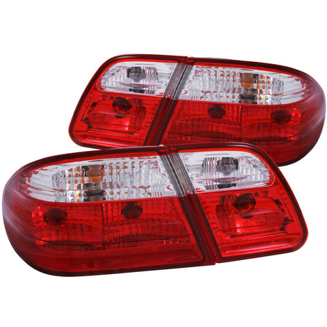 Red/Clear G2 Taillights <br> 96-02 Mercedes Benz E Class W210