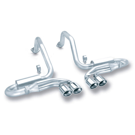 S-Type Classic Cat-Back Exhaust System <br> 97-04 Chevy Corvette 5.7L V8