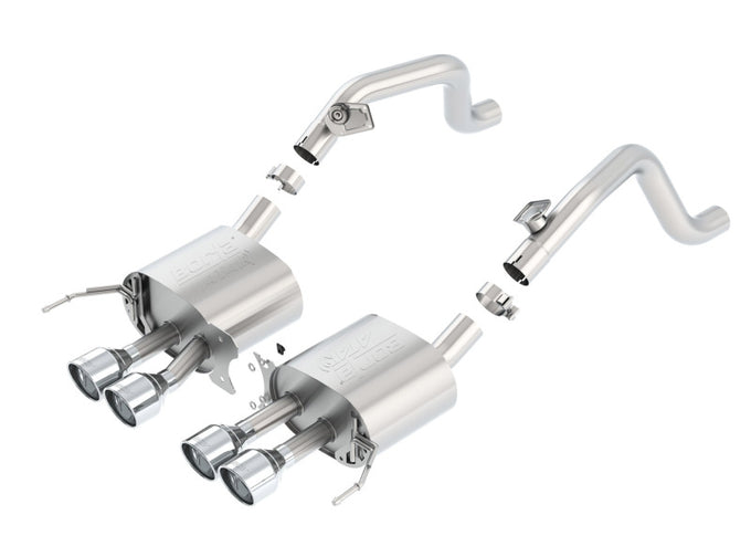 ATAK Axle-Back Exhaust System <br> 14-19 Chevy Corvette Stingray 6.2L V8