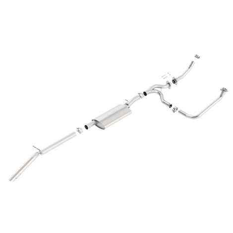 S-Type Cat-Back Exhaust System <br> 12-17 Jeep Wrangler 3.6L V6 4-Door