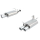 ATAK Axle-Back Exhaust System <br> 13-14 Ford Mustang 5.8L V8