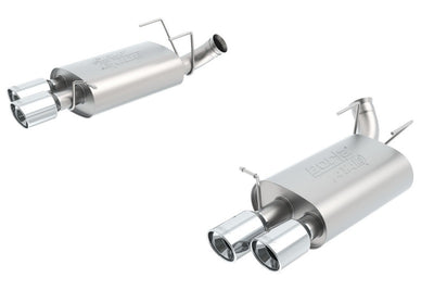 ATAK Axle-Back Exhaust System <br> 13-14 Ford Mustang 5.8L V8