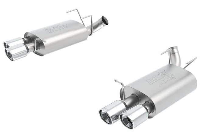 ATAK Axle-Back Exhaust System <br> 13-14 Ford Mustang 5.8L V8