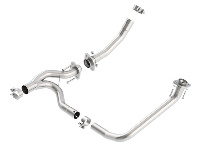 Y-Pipe Connection Pipes <br> 12-18 Jeep Wrangler