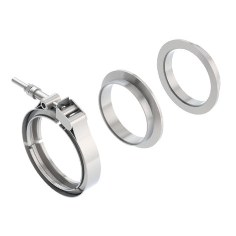 3 in. Stainless Steel 3pc V-Band Clamp <br> Universal Fit
