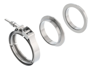 3 in. Stainless Steel 3pc V-Band Clamp <br> Universal Fit