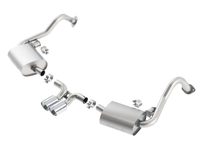 S-Type Cat-Back Exhaust System <br> 2013-2016 Porsche Cayman