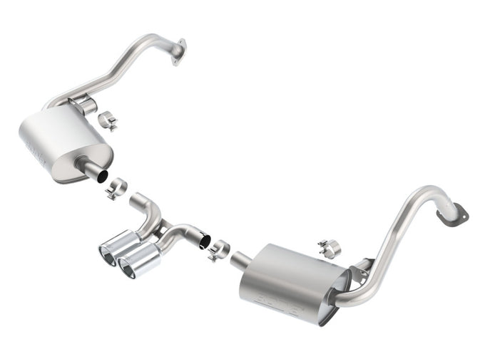 S-Type Cat-Back Exhaust System <br> 2013-2016 Porsche Cayman