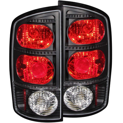 Black Taillights <br> 02-05 Dodge Ram 1500 2500 3500