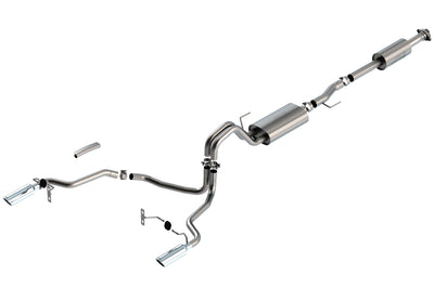 S-Type Cat-Back Exhaust System <br> 21-23 Ford F-150 3.3L V6