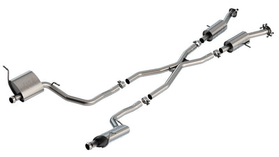 S-Type Cat-Back Exhaust System <br> 14-21 Jeep Grand Cherokee 3.6L V6