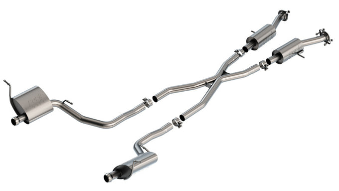 S-Type Cat-Back Exhaust System <br> 14-21 Jeep Grand Cherokee 3.6L V6