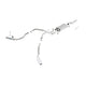 Touring Cat-Back Exhaust System <br> 09-13 Chevy 1500 GMC Sierra 1500 Standard Cab