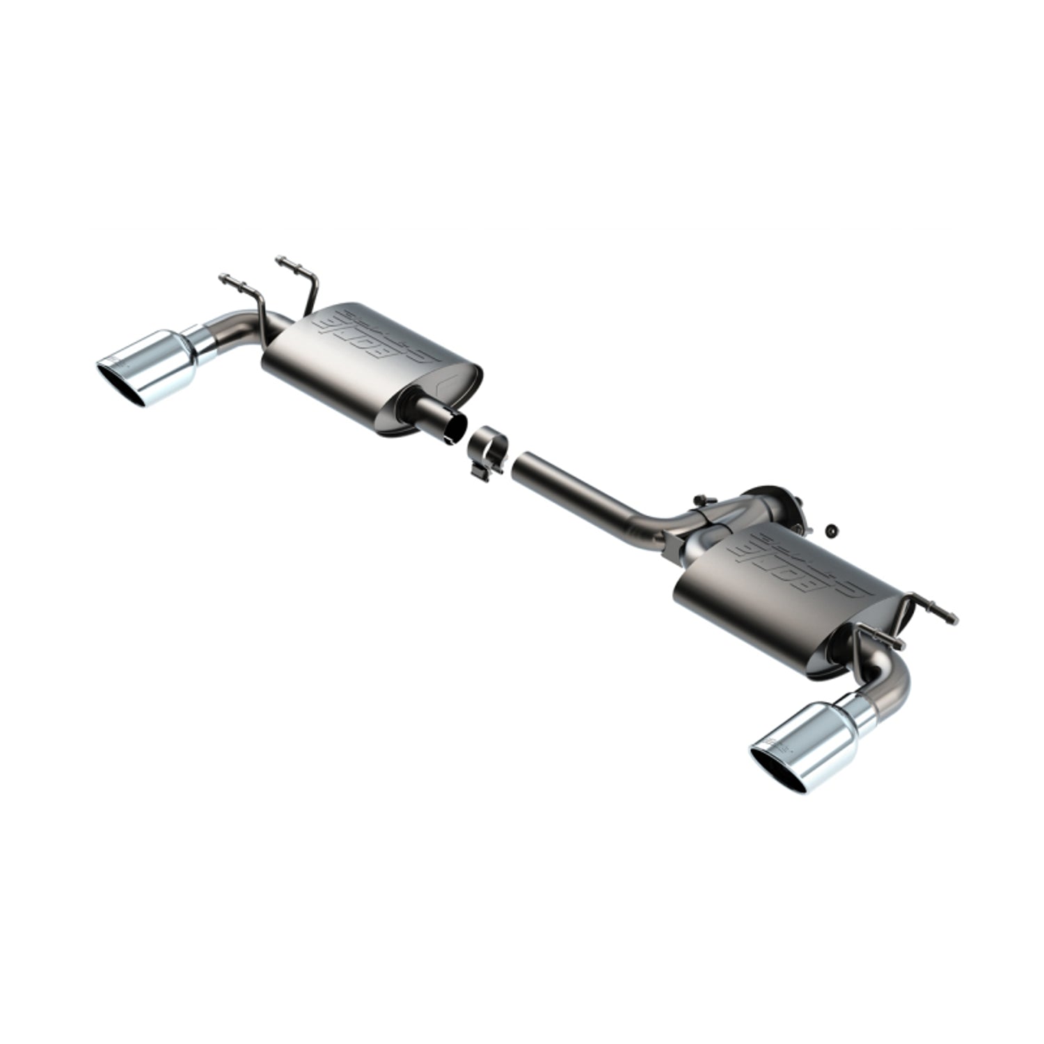 S-Type Axle-Back Exhaust System <br> 19-22 Mazda 3 2.5L L4 Hatchback