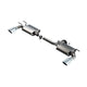 S-Type Axle-Back Exhaust System <br> 19-22 Mazda 3 2.5L L4 Hatchback