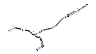 S-Type Cat-Back Exhaust System <br> 22-24 Honda Civic Si /Acura Integra 1.5L 4 Cyl