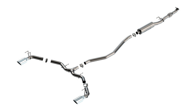 S-Type Cat-Back Exhaust System <br> 22-24 Honda Civic Si /Acura Integra 1.5L 4 Cyl