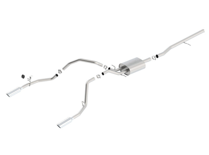 S-Type Cat-Back Exhaust System <br> 2014-2019 Chevrolet Silverado 1500