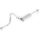 Touring Cat-Back Exhaust System <br> 10-14 Toyota 4Runner 4L V6