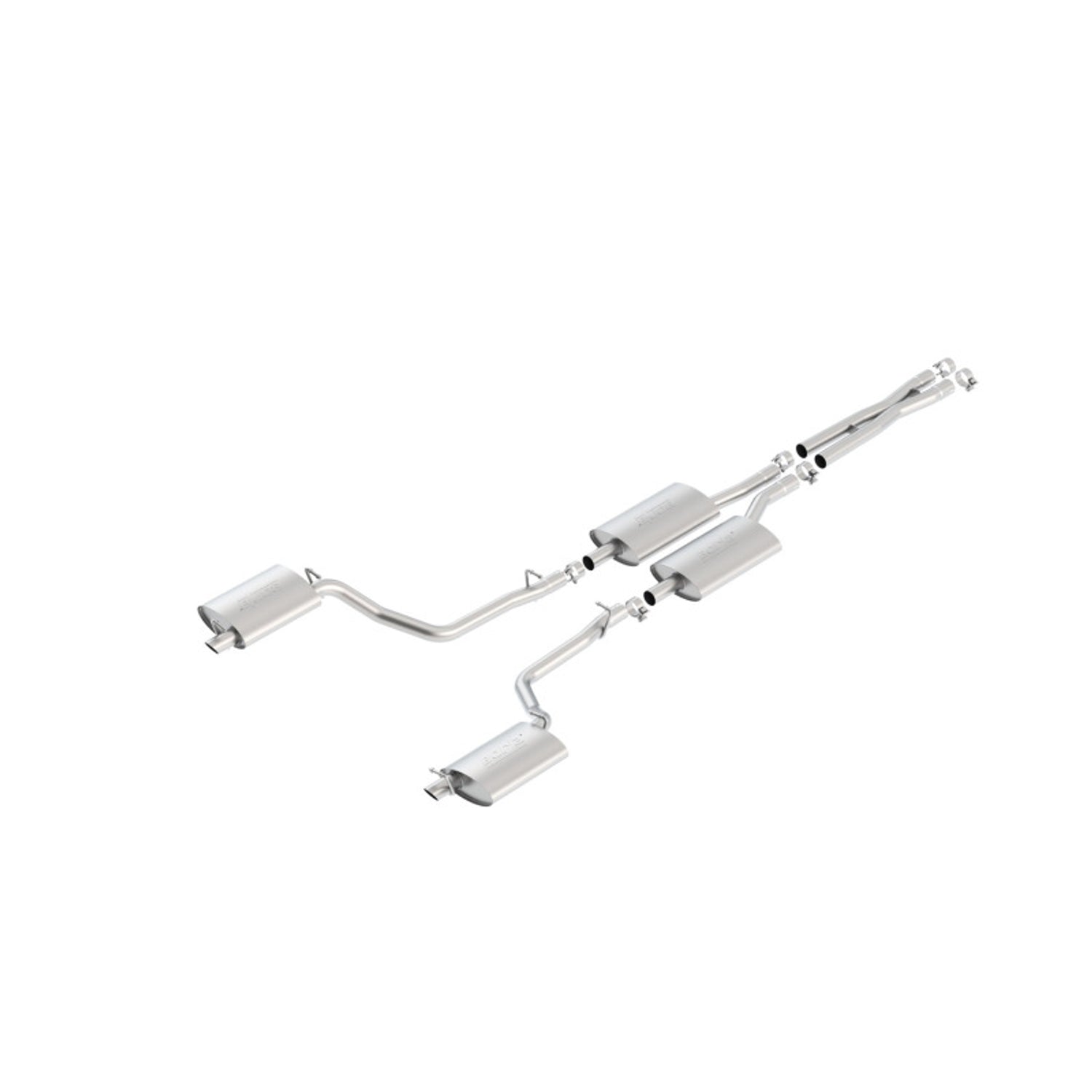 Touring Cat-Back Exhaust System <br> 11-14 Chrysler 300 3.6L V6 RWD