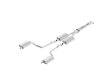 Touring Cat-Back Exhaust System <br> 11-14 Chrysler 300 3.6L V6 RWD