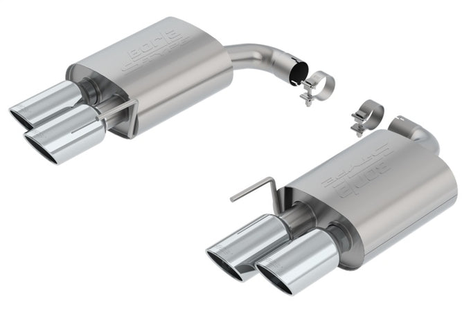 S-Type Axle-Back Exhaust System <br> 18-23 Ford Mustang 5L