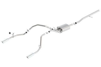 ATAK Cat-Back Exhaust System <br> 2014-2019 Chevrolet Silverado 1500