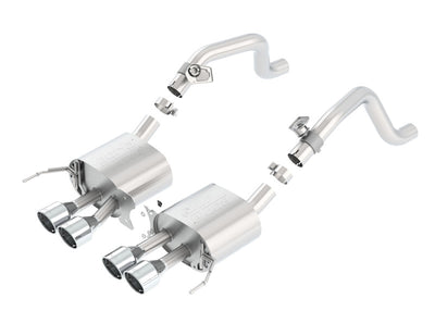 ATAK Axle-Back Exhaust System <br> 14-19 Chevy Corvette Stingray 6.2L V8