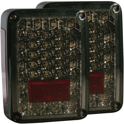 Smoke LED Taillights <br> 07-15 Jeep Wrangler