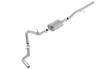 S-Type Cat-Back Exhaust System <br> 19-24 Chevrolet Silverado GMC Sierra 1500