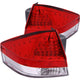 Red/Clear LED Taillights <br> 08-11 Ford Focus