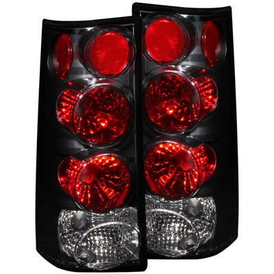 Black Taillights <br> 96-02 GMC Savana